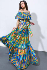 DARE TO BE YOU WOVEN MAXI DRESS - Flying Tomato - Flyclothing LLC