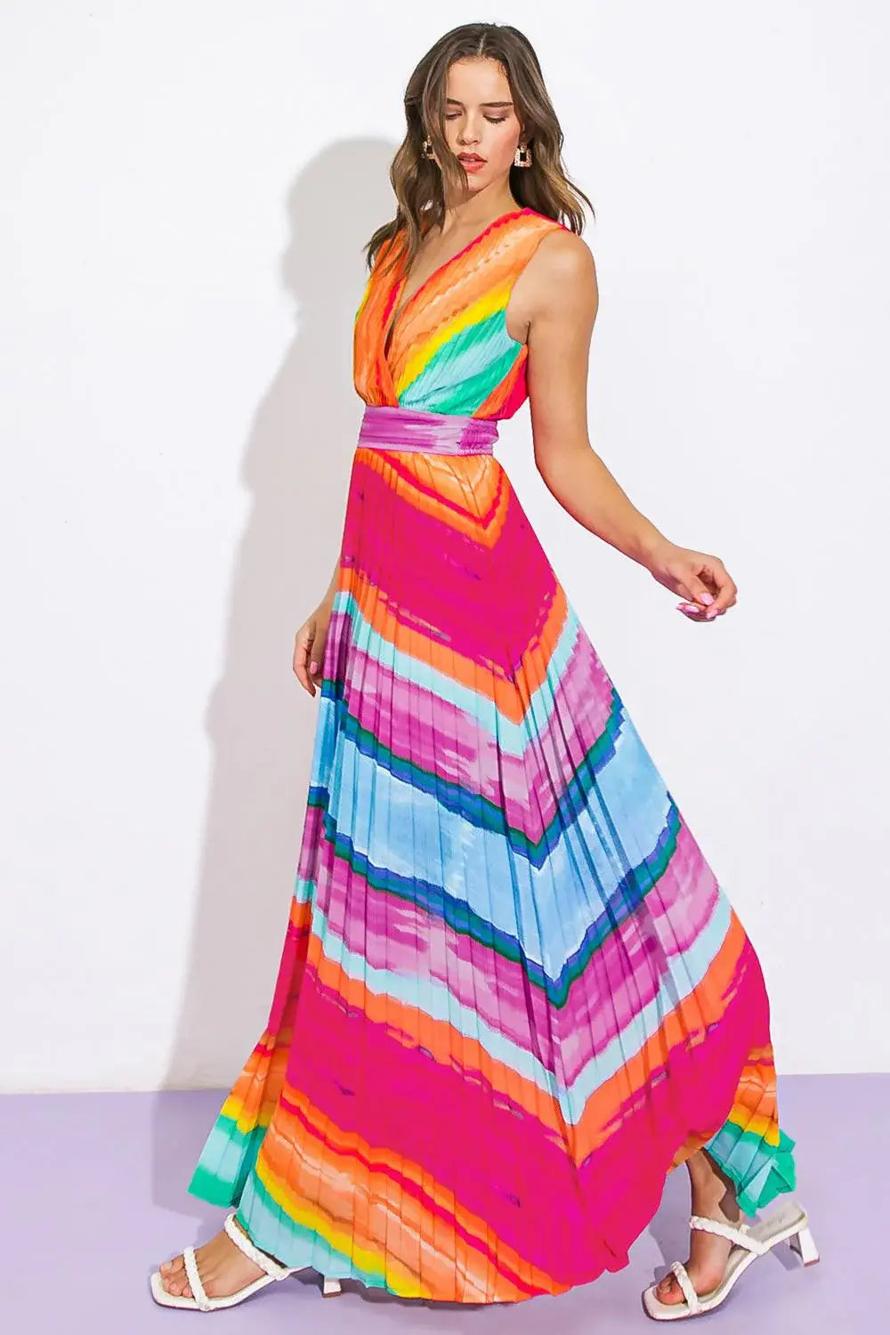 SHORE VACAYS WOVEN MAXI DRESSS - Flying Tomato - Flyclothing LLC