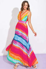 SHORE VACAYS WOVEN MAXI DRESSS - Flying Tomato - Flyclothing LLC