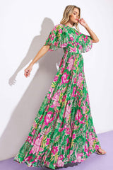 ALL NIGHT REVIVAL WOVEN MAXI DRESS - Flying Tomato - Flyclothing LLC