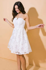 HEARD ABOUT US WOVEN MINI DRESS - Flying Tomato - Flyclothing LLC