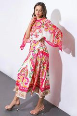 STUCK ON YOU WOVEN MIDI DRESS - Flying Tomato - Flyclothing LLC