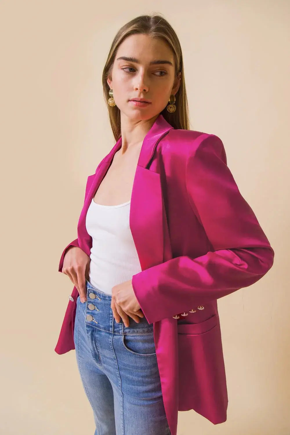 PERFECT FOR ME BLAZER - Flying Tomato - Flyclothing LLC