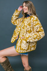 TOTALLY CONVINCED WOVEN PUFF JACKET - Flying Tomato - Flyclothing LLC