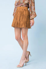 SHE DESERVES A CROWN MINI SKIRT - Flying Tomato - Flyclothing LLC