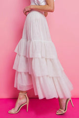 CHIC PURPOSE TULLE SKIRT - Flying Tomato - Flyclothing LLC