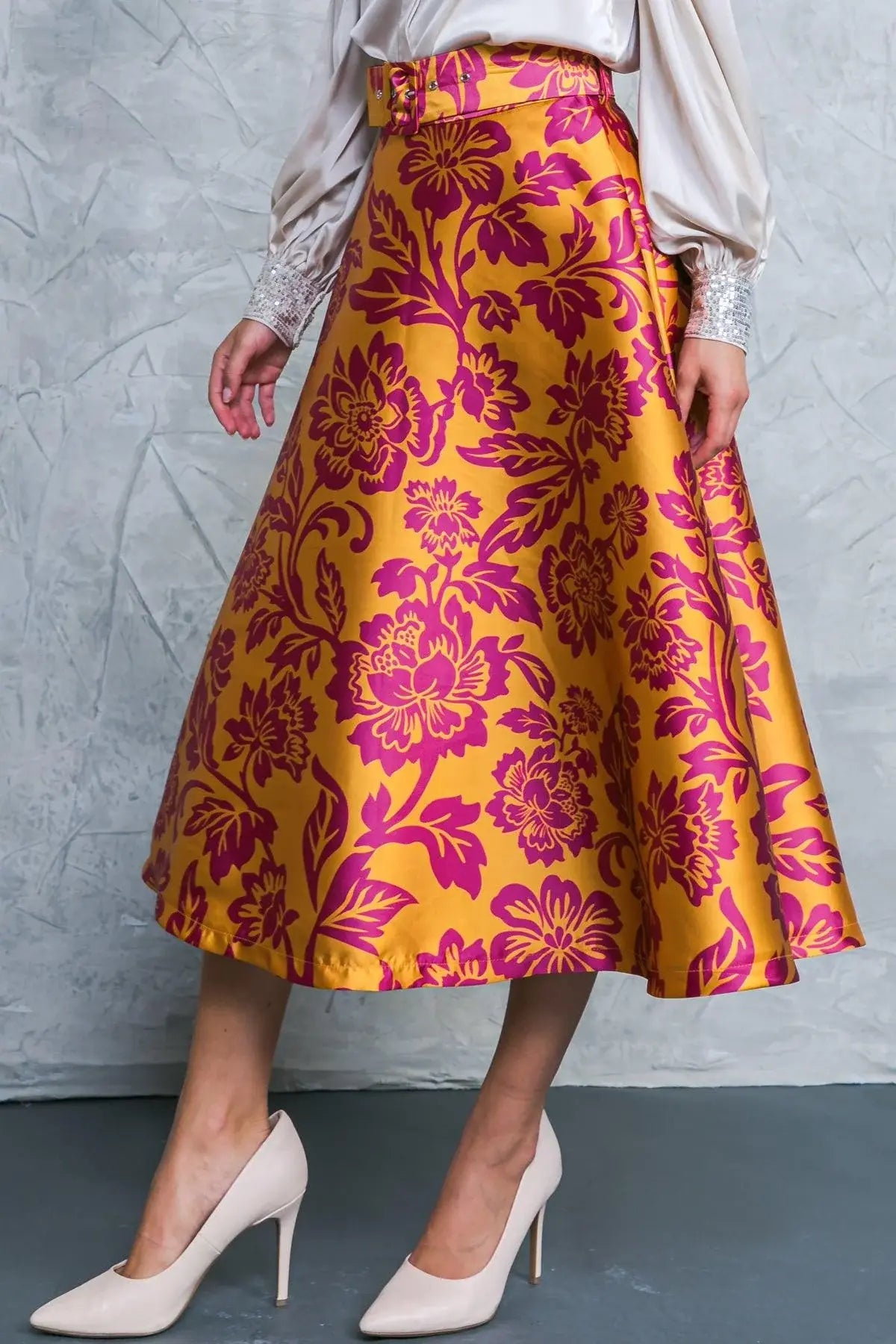 PERFECT REFINEMENT WOVEN SKIRT - Flying Tomato - Flyclothing LLC