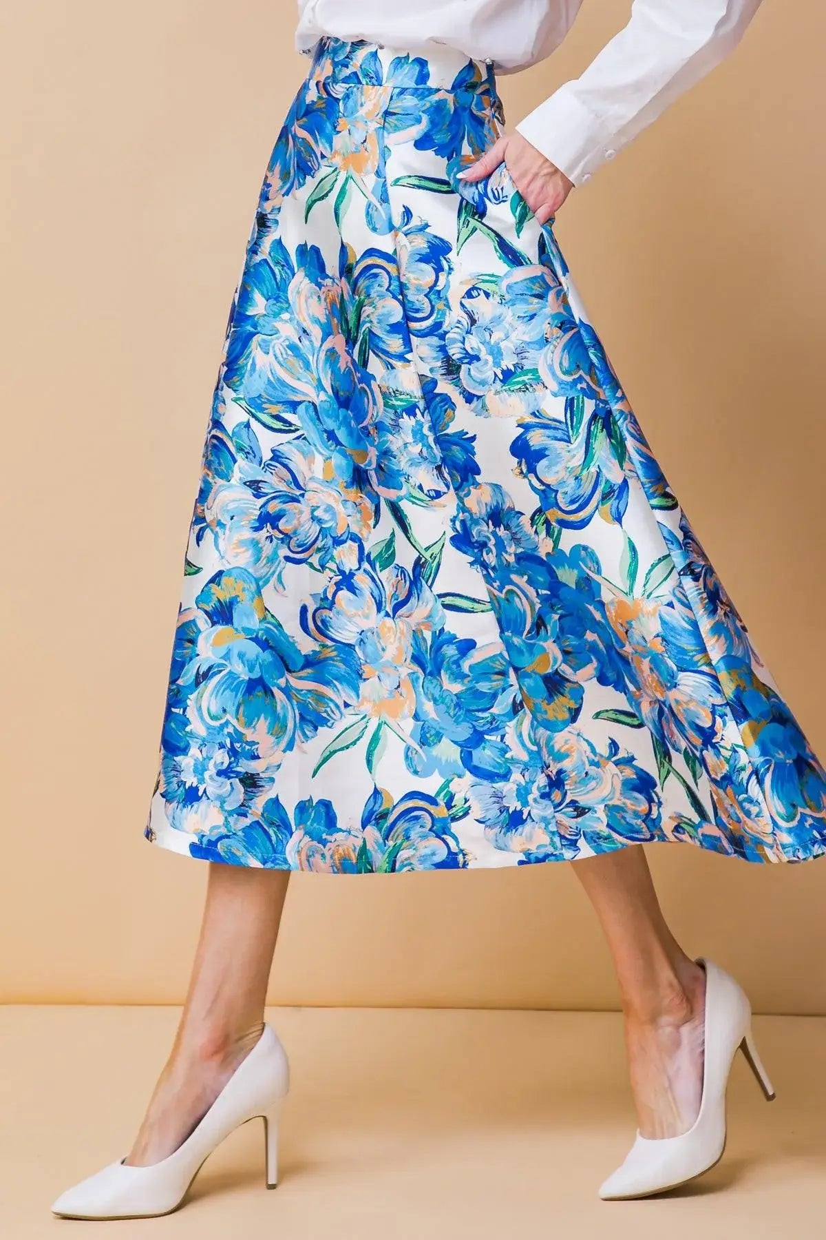 LIMITLESS RADIANCE WOVEN SKIRT - Flying Tomato - Flyclothing LLC