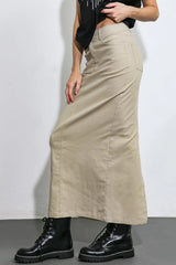 MY LOVE MINE ALL MINE WOVEN MIDI SKIRT - Flying Tomato - Flyclothing LLC