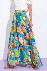 COASTAL CHIC WOVEN MAXI SKIRT - Flying Tomato - Flyclothing LLC