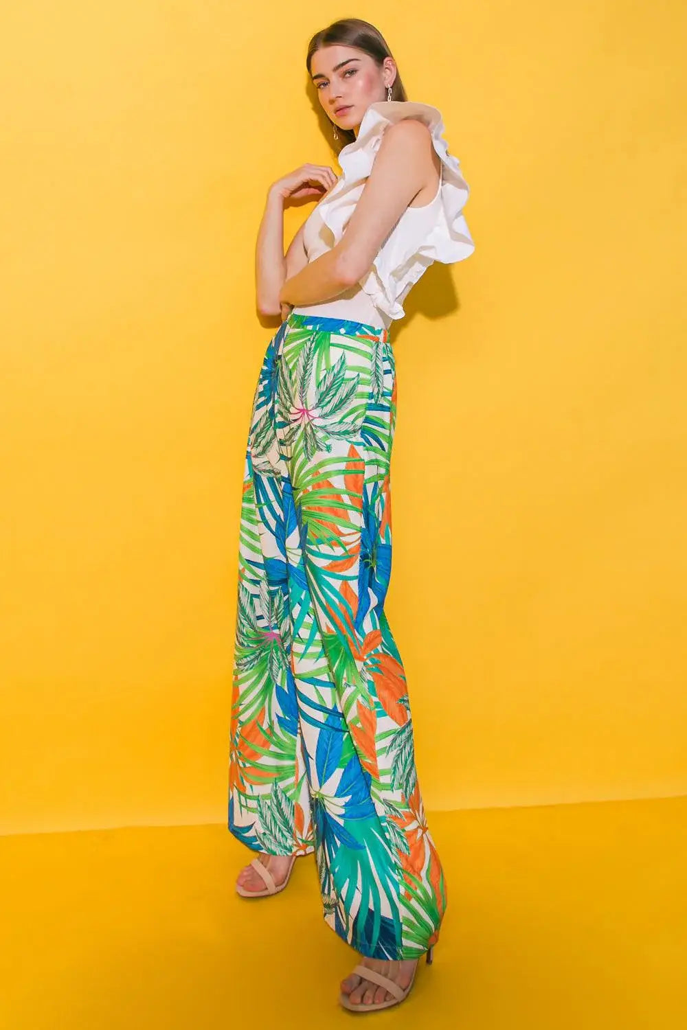 PRETTY ON POINT WOVEN PANTS - Flying Tomato - Flyclothing LLC