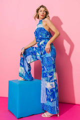 KISS ME MORE WOVEN JUMPSUIT - Flying Tomato - Flyclothing LLC