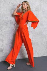 RAISED ON PROMISES STARS WOVEN JUMPSUIT - Flying Tomato - Flyclothing LLC