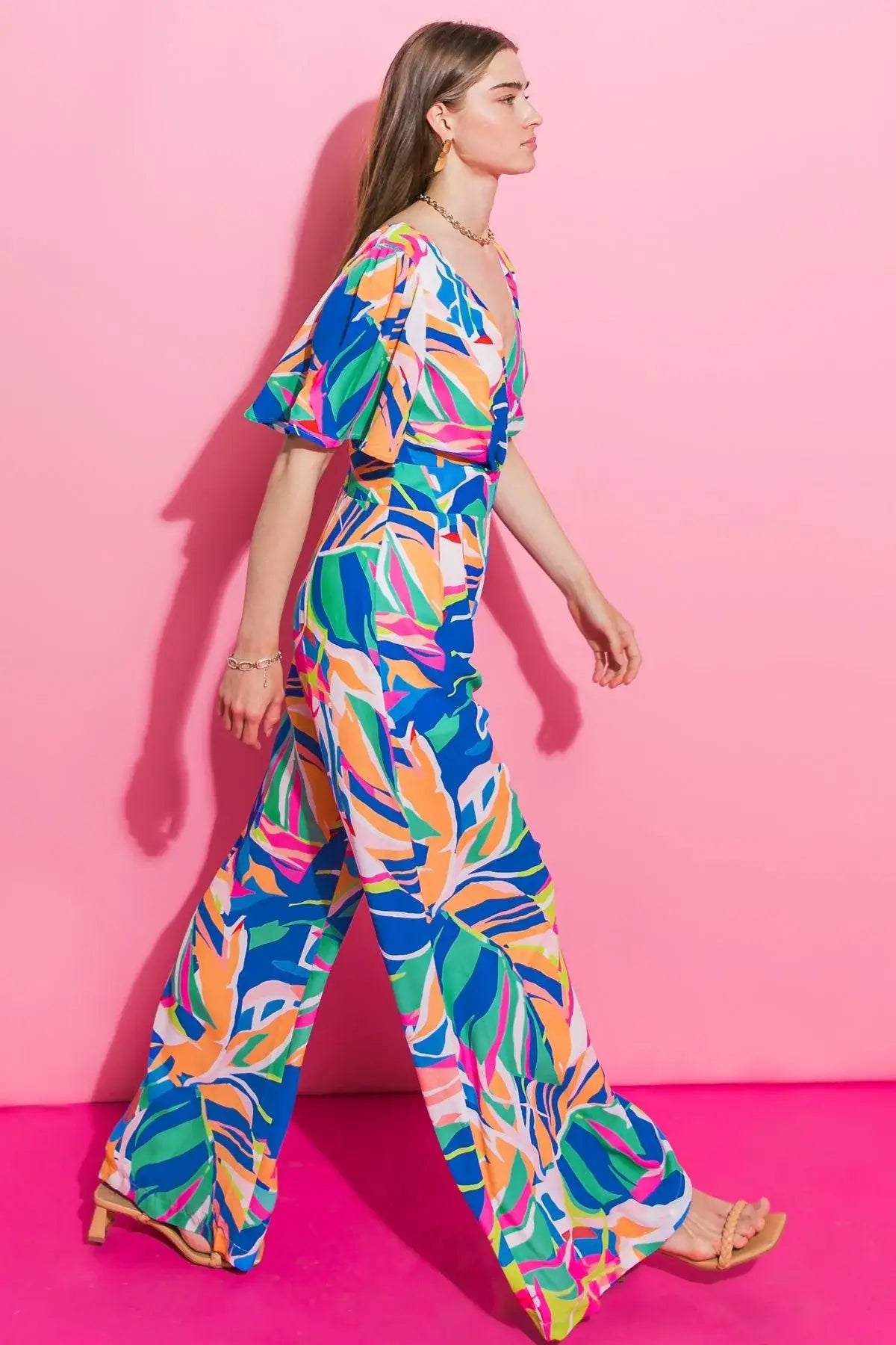 WHITEWATER BAY WOVEN JUMPSUIT - Flying Tomato - Flyclothing LLC