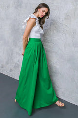 AT THE WISHING WELL WOVEN PANTS - Flying Tomato - Flyclothing LLC