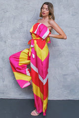 BROADWALK DREAM WOVEN JUMPSUIT - Flying Tomato - Flyclothing LLC