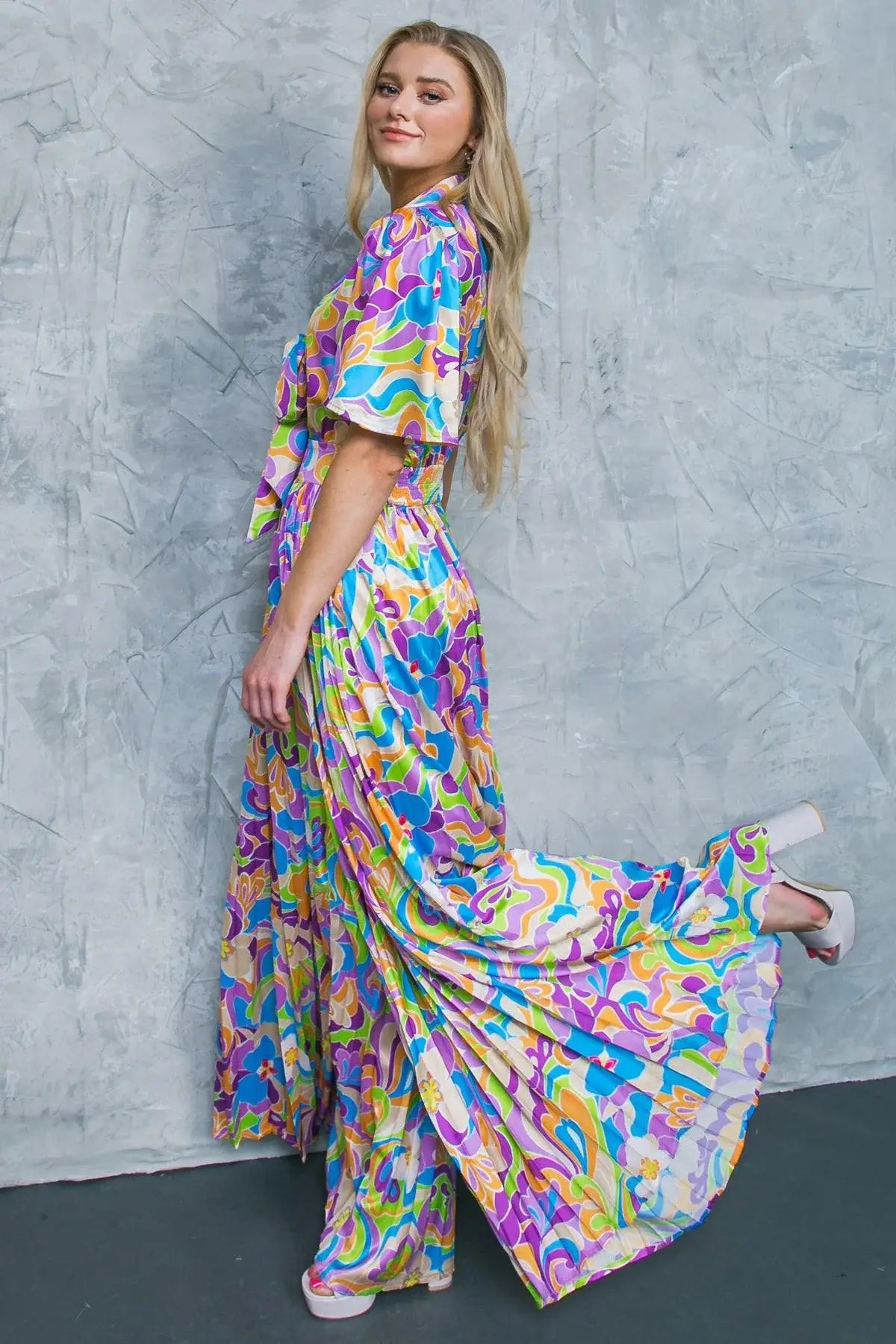 A SECRET PLACE WOVEN JUMPSUIT - Flying Tomato - Flyclothing LLC