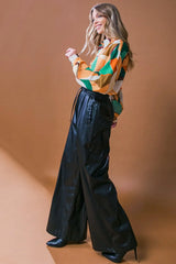 ICONIC REPUTATION LEATHER PANTS - Flying Tomato - Flyclothing LLC