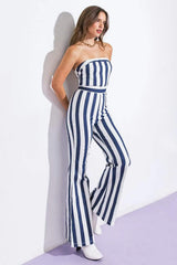 GRACEFUL APPEARANCE TWILL JUMPSUIT - Flying Tomato - Flyclothing LLC