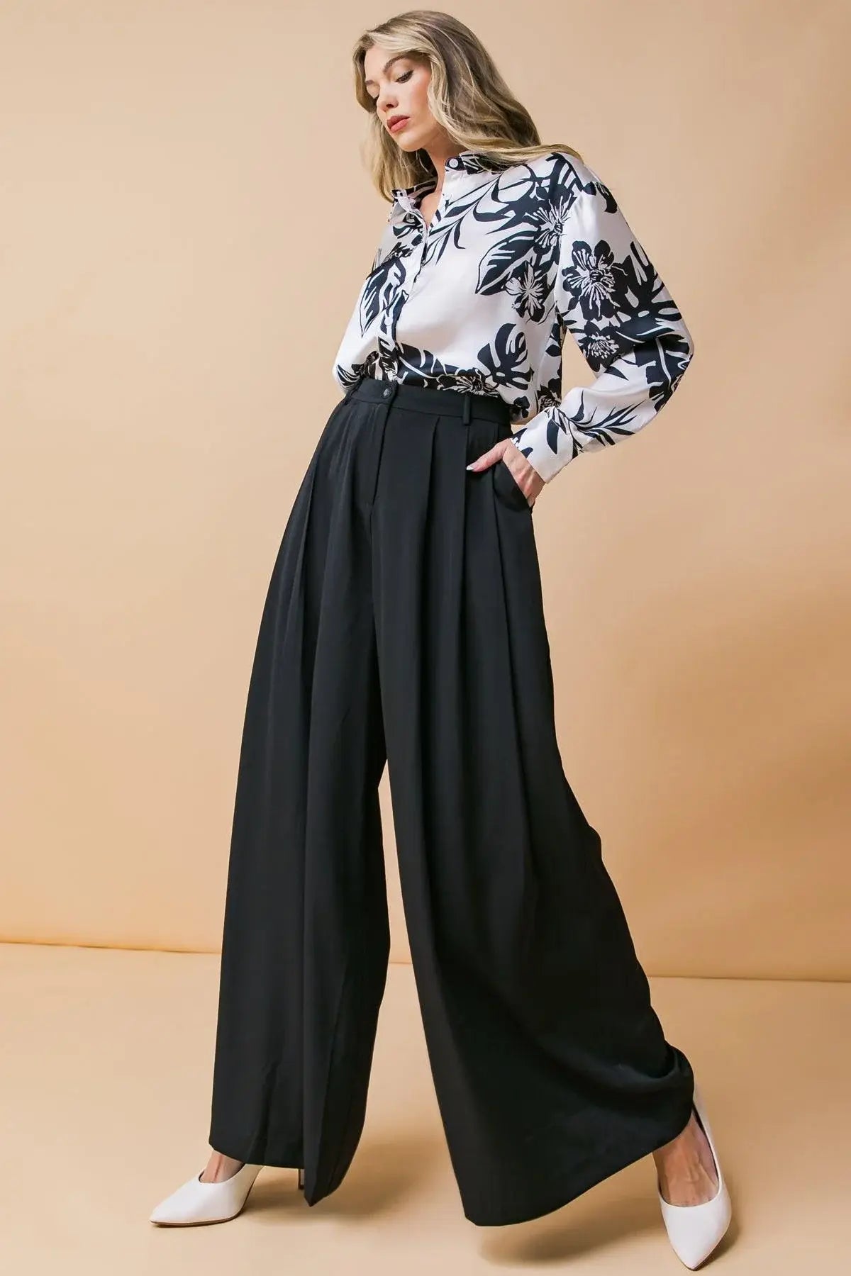 THROW IT BACK WOVEN PANTS - Flying Tomato - Flyclothing LLC
