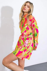 KEEPING YOU COMPANY WOVEN ROMPER - Flying Tomato - Flyclothing LLC