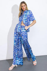 BEAUTIFUL BORDERS WOVEN PANTS - Flying Tomato - Flyclothing LLC
