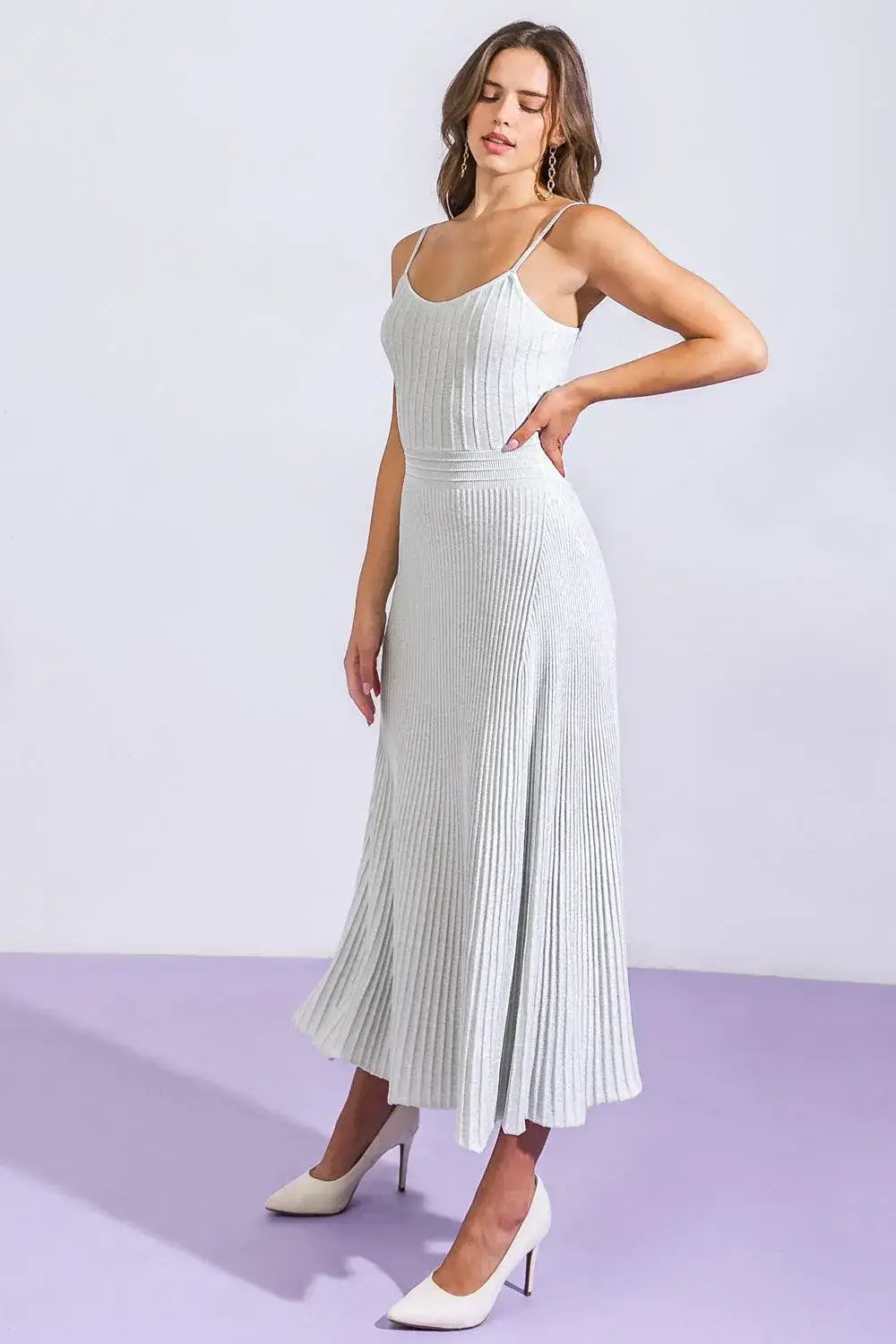 GONE IN A BLINK KNIT DRESS - Flying Tomato - Flyclothing LLC