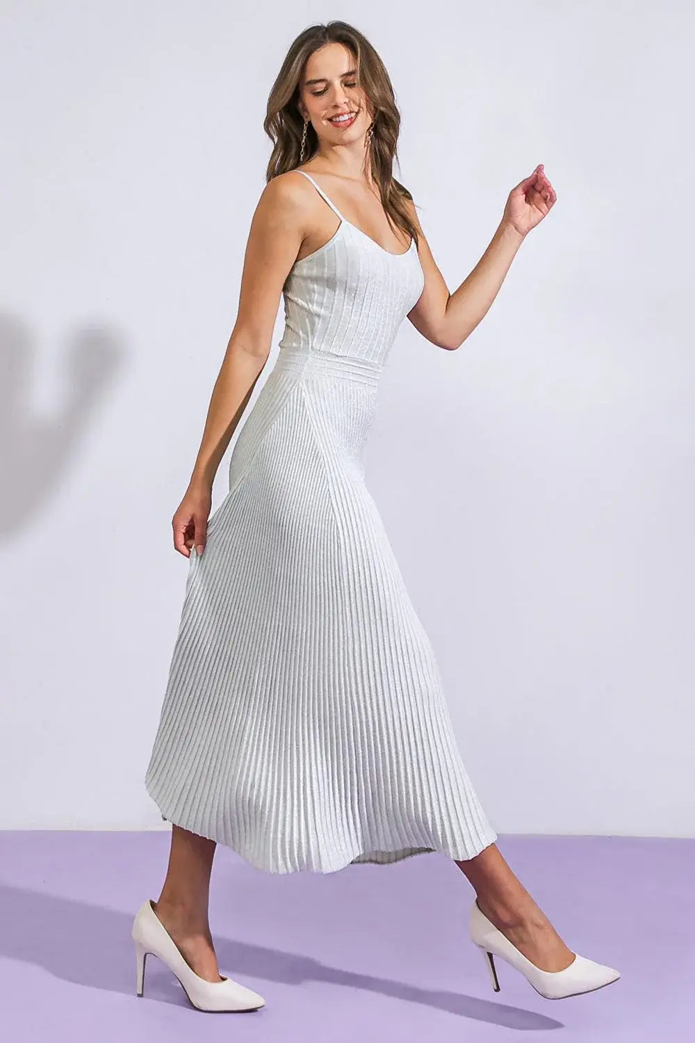 GONE IN A BLINK KNIT DRESS - Flying Tomato - Flyclothing LLC