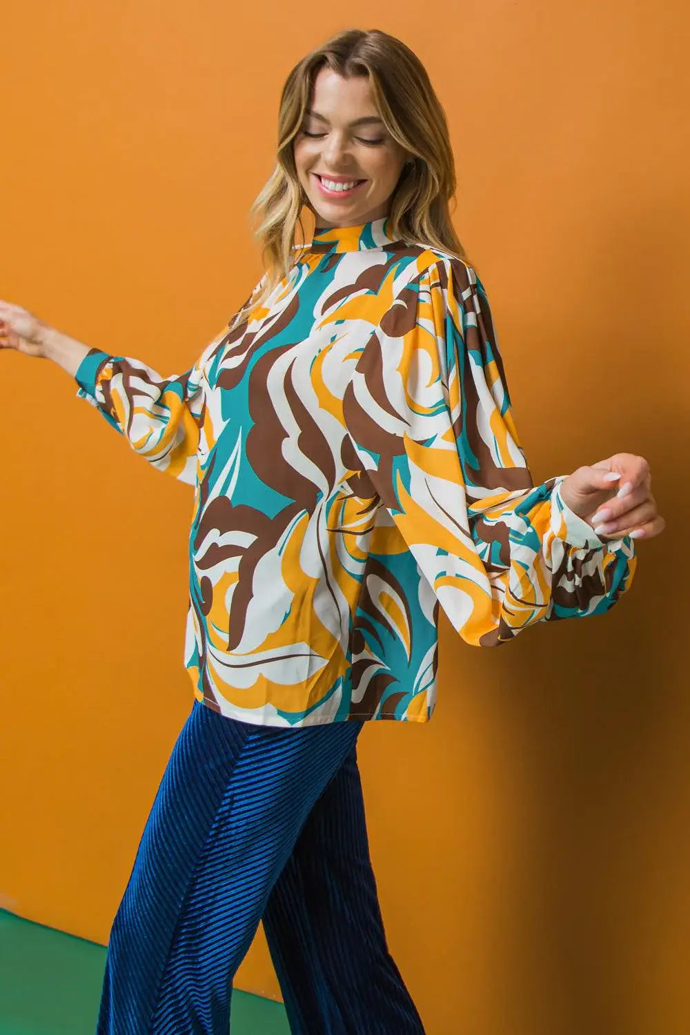 DREAM ON WOVEN TOP - Flying Tomato - Flyclothing LLC