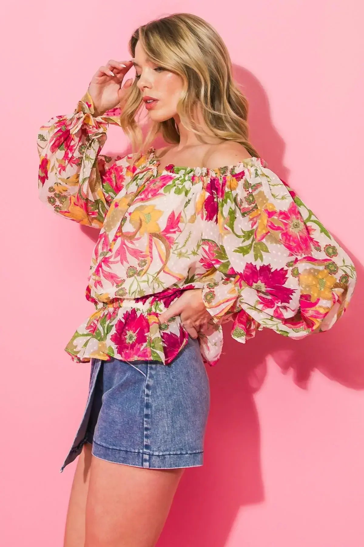 SWEETEST ESCAPE WOVEN TOP - Flying Tomato - Flyclothing LLC