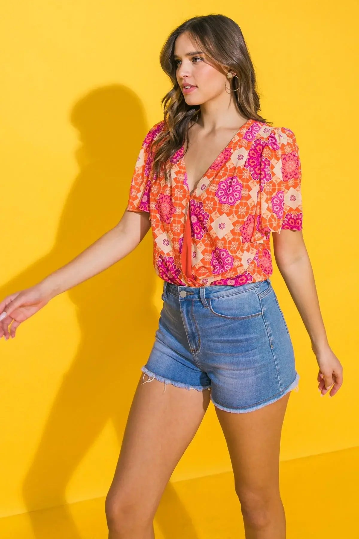MADE FOR THE OCCASION WOVEN BODYSUIT - Flying Tomato - Flyclothing LLC