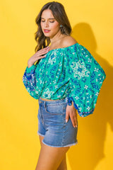 SEND MY LOVE WOVEN TOP - Flying Tomato - Flyclothing LLC