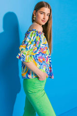 LAST PHOTOGRAPH WOVEN TOP - Flying Tomato - Flyclothing LLC