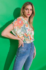 GOT YOU ON MY MIND WOVEN BODYSUIT - Flying Tomato - Flyclothing LLC