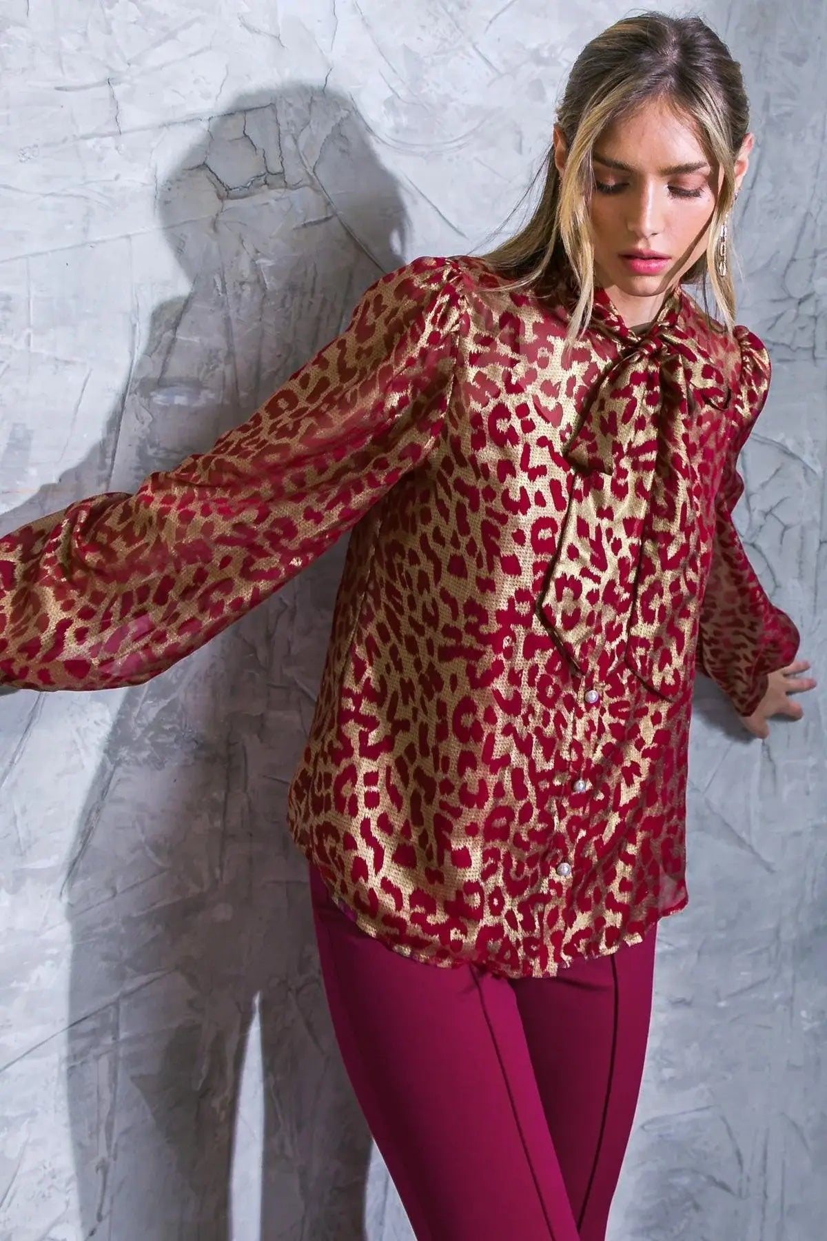 BEYOND COMPARE SEMI-SHEER TOP - Flying Tomato - Flyclothing LLC