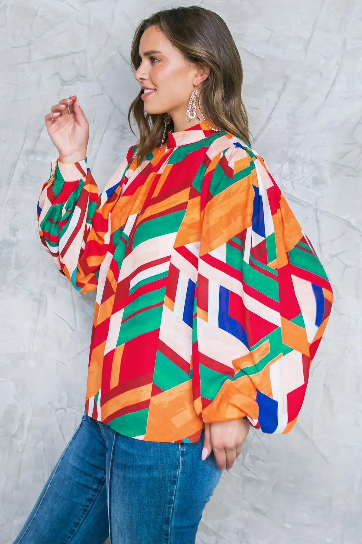LIGHT UP MY LIFE WOVEN TOP - Flying Tomato - Flyclothing LLC