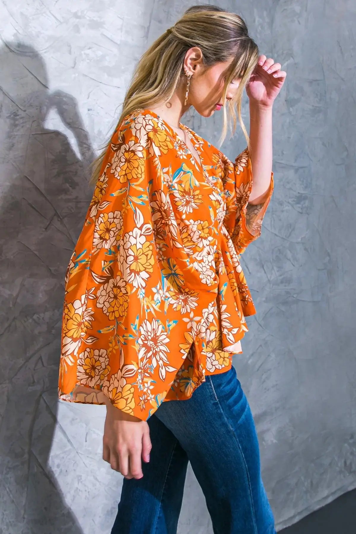 FIND YOU WELL WOVEN TOP - Flying Tomato - Flyclothing LLC