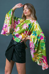 EXTRAVAGANT PRESENCE WOVEN TOP - Flying Tomato - Flyclothing LLC
