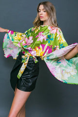 EXTRAVAGANT PRESENCE WOVEN TOP - Flying Tomato - Flyclothing LLC