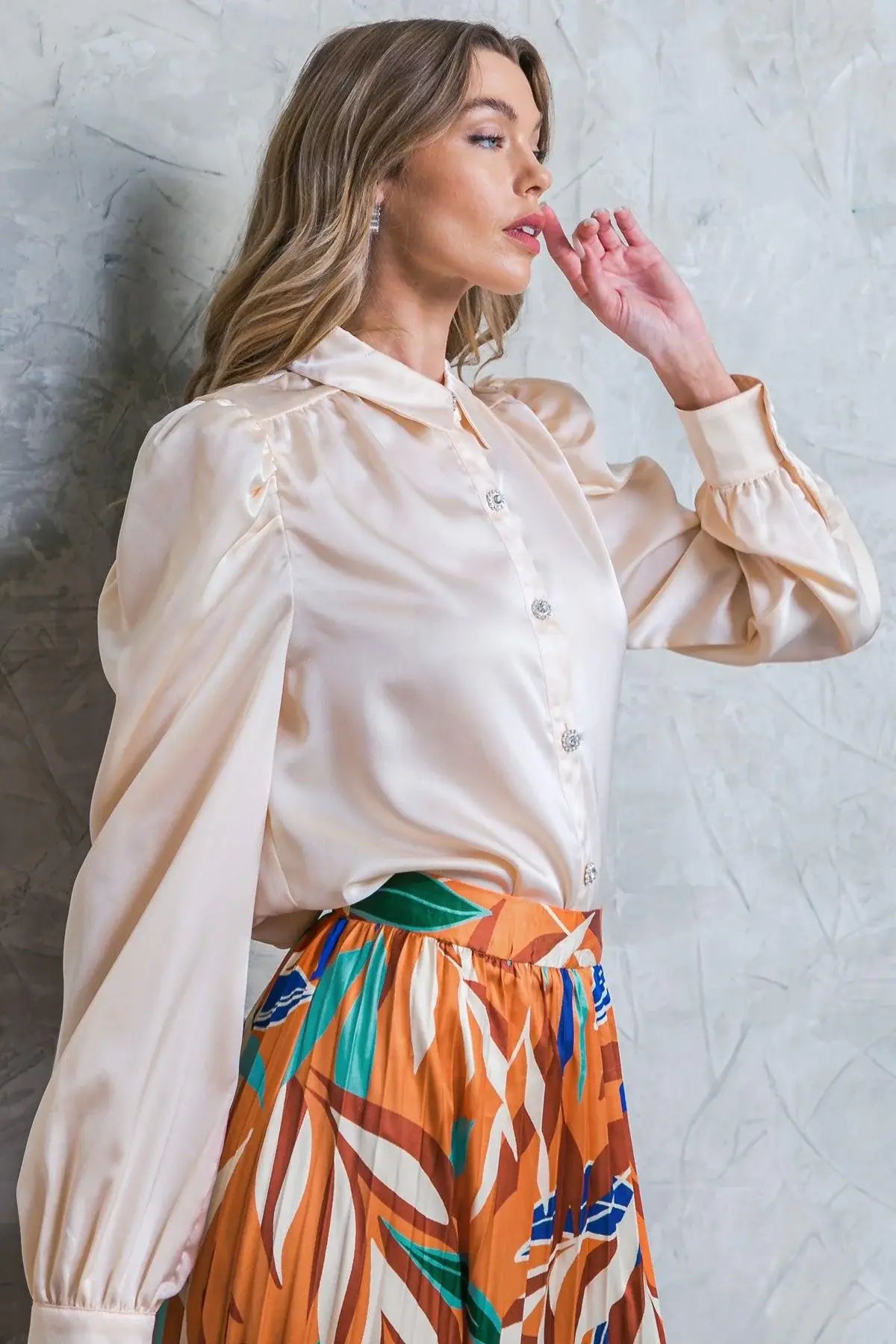 ALL MINE RUSTY WOVEN TOP - Flying Tomato - Flyclothing LLC