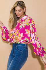 A CHILL MOMENT WOVEN TOP - Flying Tomato - Flyclothing LLC