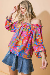 JUST WHAT I NEEDED WOVEN TOP - Flying Tomato - Flyclothing LLC