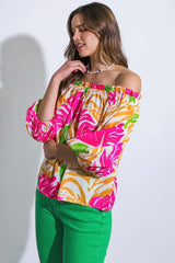 BREAKING HEARTS WOVEN TOP - Flying Tomato - Flyclothing LLC