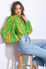 ALL OF MY LOVE WOVEN TOP - Flying Tomato - Flyclothing LLC