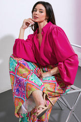 COMFORTABLE CHARM WOVEN TOP - Flying Tomato - Flyclothing LLC