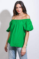 CALL TO ACTION WOVEN TOP - Flying Tomato - Flyclothing LLC