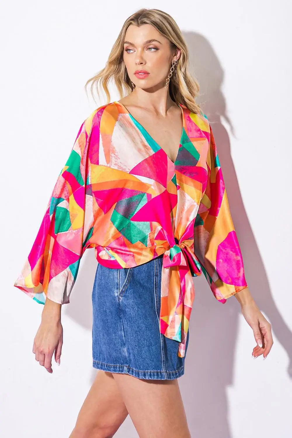 BE MINE FOREVER WOVEN TOP - Flying Tomato - Flyclothing LLC