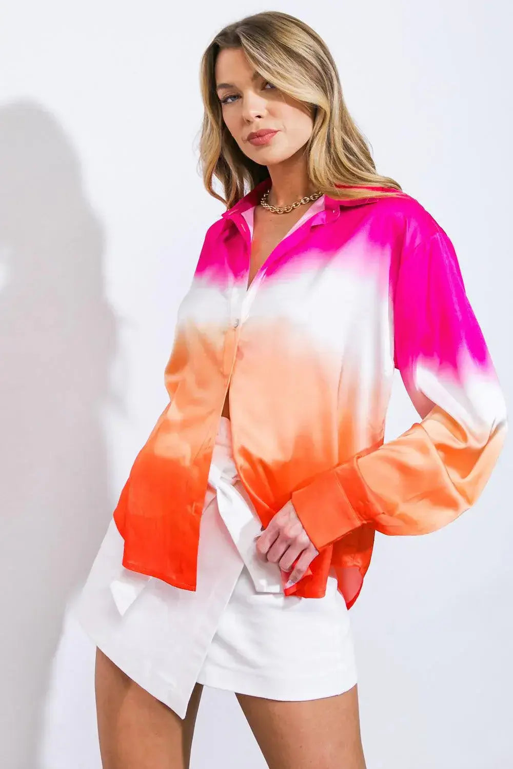 REMEMBER THIS FEELING WOVEN TOP - Flying Tomato - Flyclothing LLC