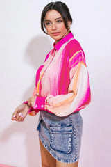 TAKE THE LEAD WOVEN TOP - Flying Tomato - Flyclothing LLC