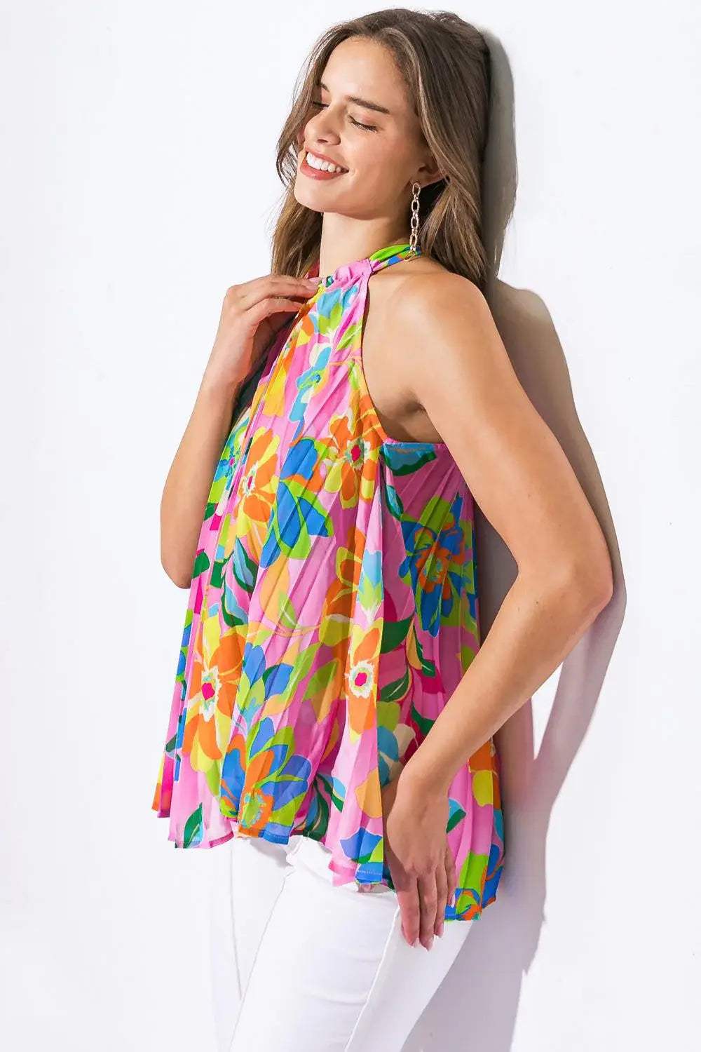 SALT IN THE AIR WOVEN TOP - Flying Tomato - Flyclothing LLC